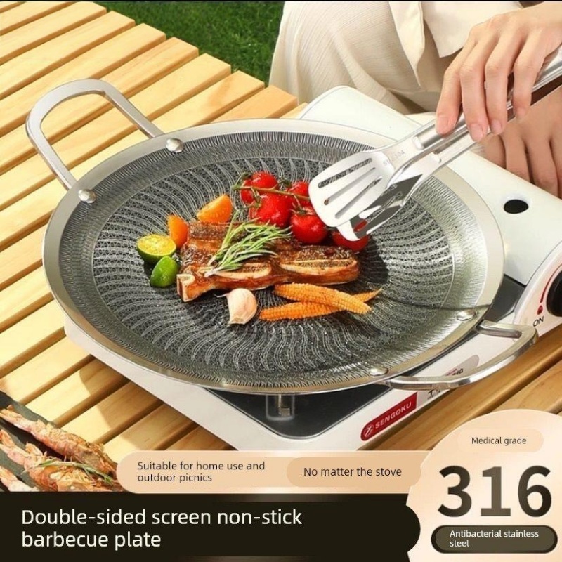 Home Cooking Gas - Poêle de cuisson multifonctionnelle en acier