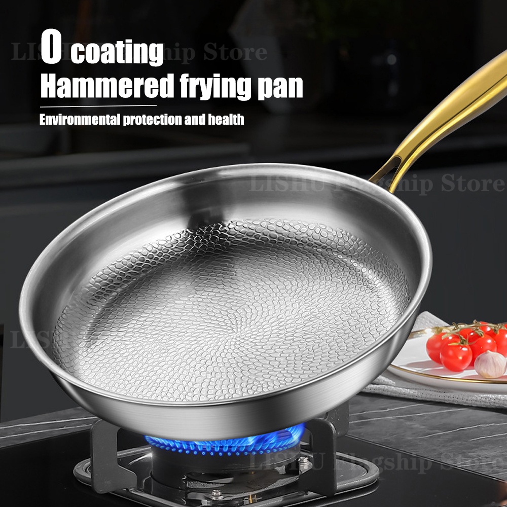 Home Cooking Cookbook - Poêle à frire antiadhésive en titane