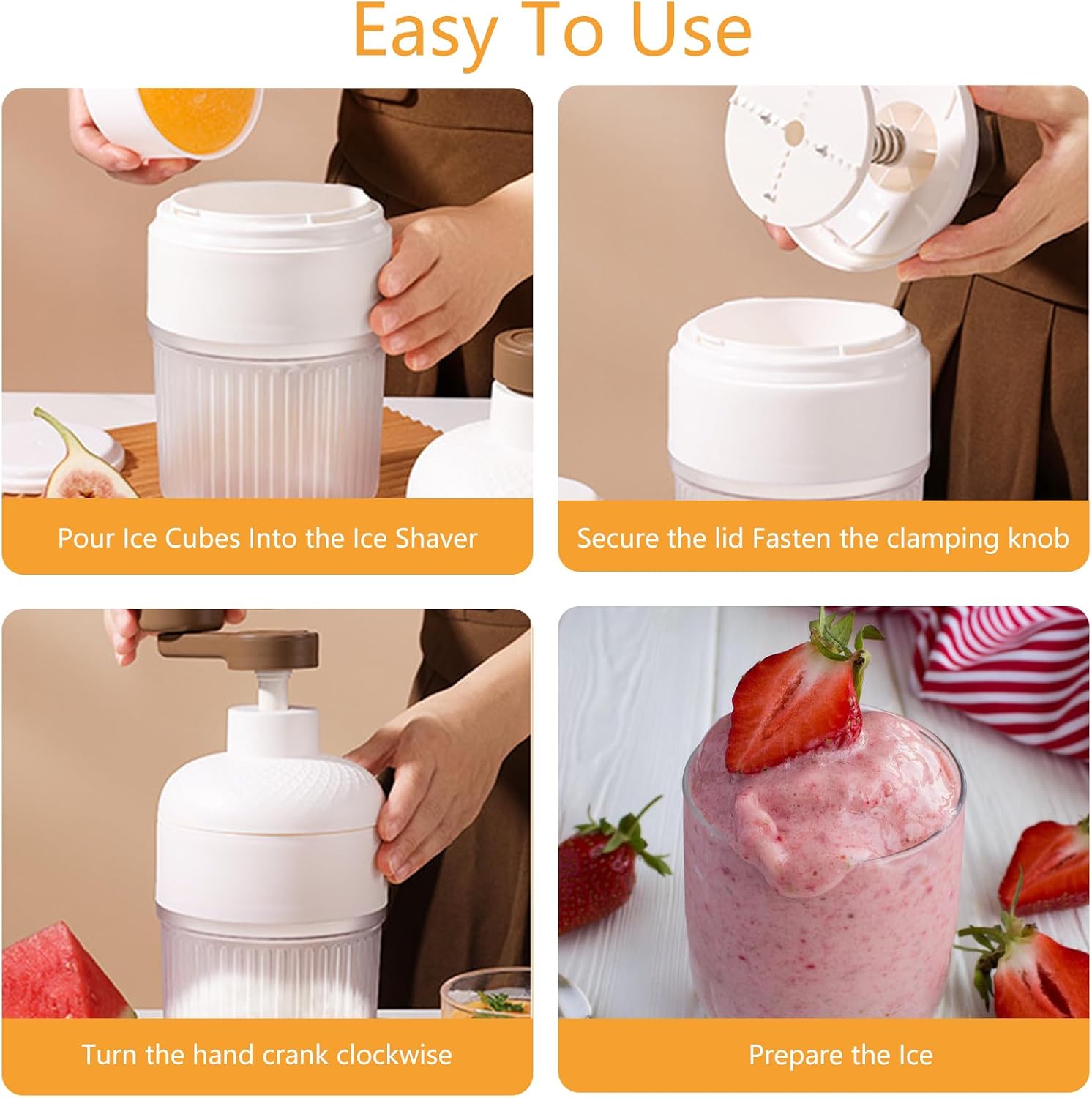 Broyeur de glace manuel portab - Home Cooking Recipes avis et prix