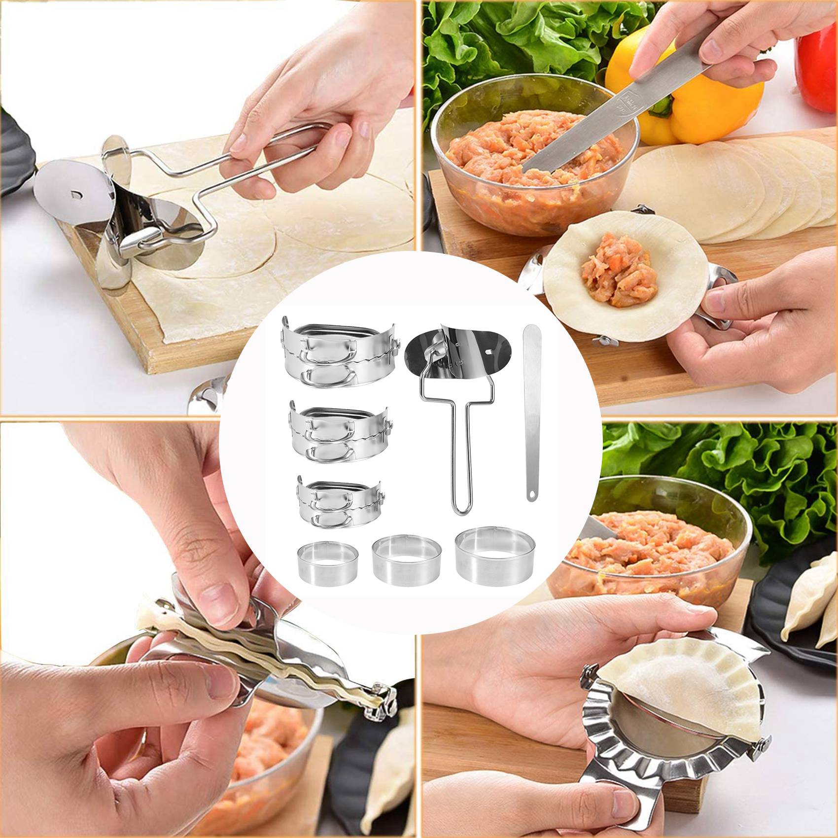 ABKW – Ensemble de 8 moules et - Gyoza Dumpling Maker avis et prix