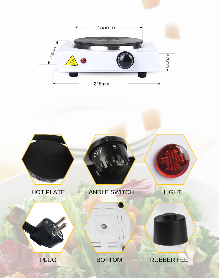 Brûleur électrique en fer, 220 - Home Cooking Heater avis et prix